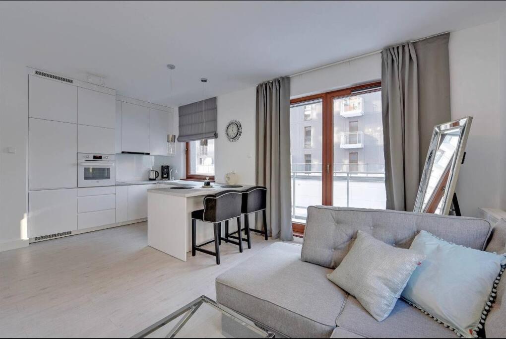 Exclusive Apartment Motlawa River Oldtown 格但斯克 外观 照片
